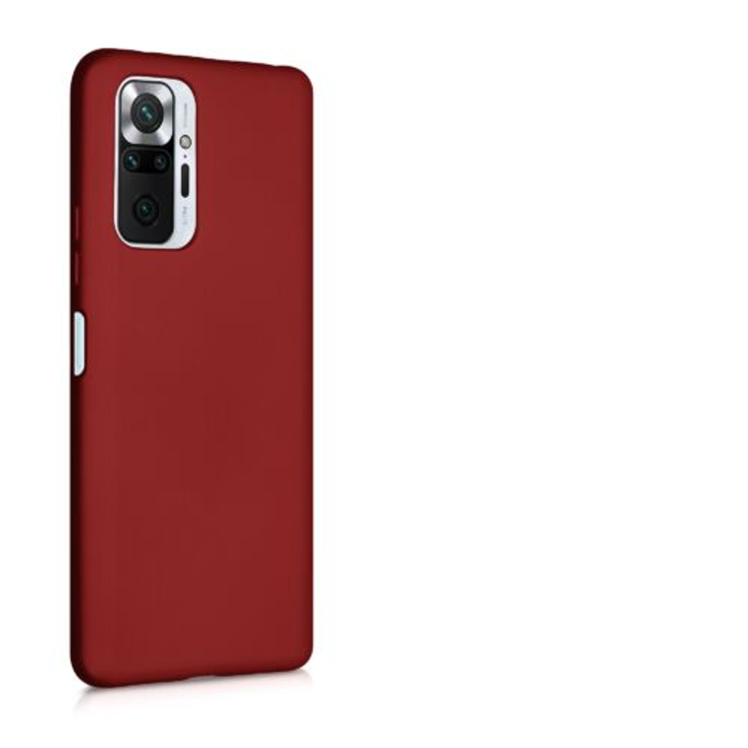 Husa pentru Xiaomi Redmi Note 10 Pro, Silicon, Rosu, 54552.36 fotografia produsului View 8 L