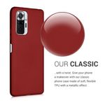 Husa pentru Xiaomi Redmi Note 10 Pro, Silicon, Rosu, 54552.36 fotografia produsului View 4 S