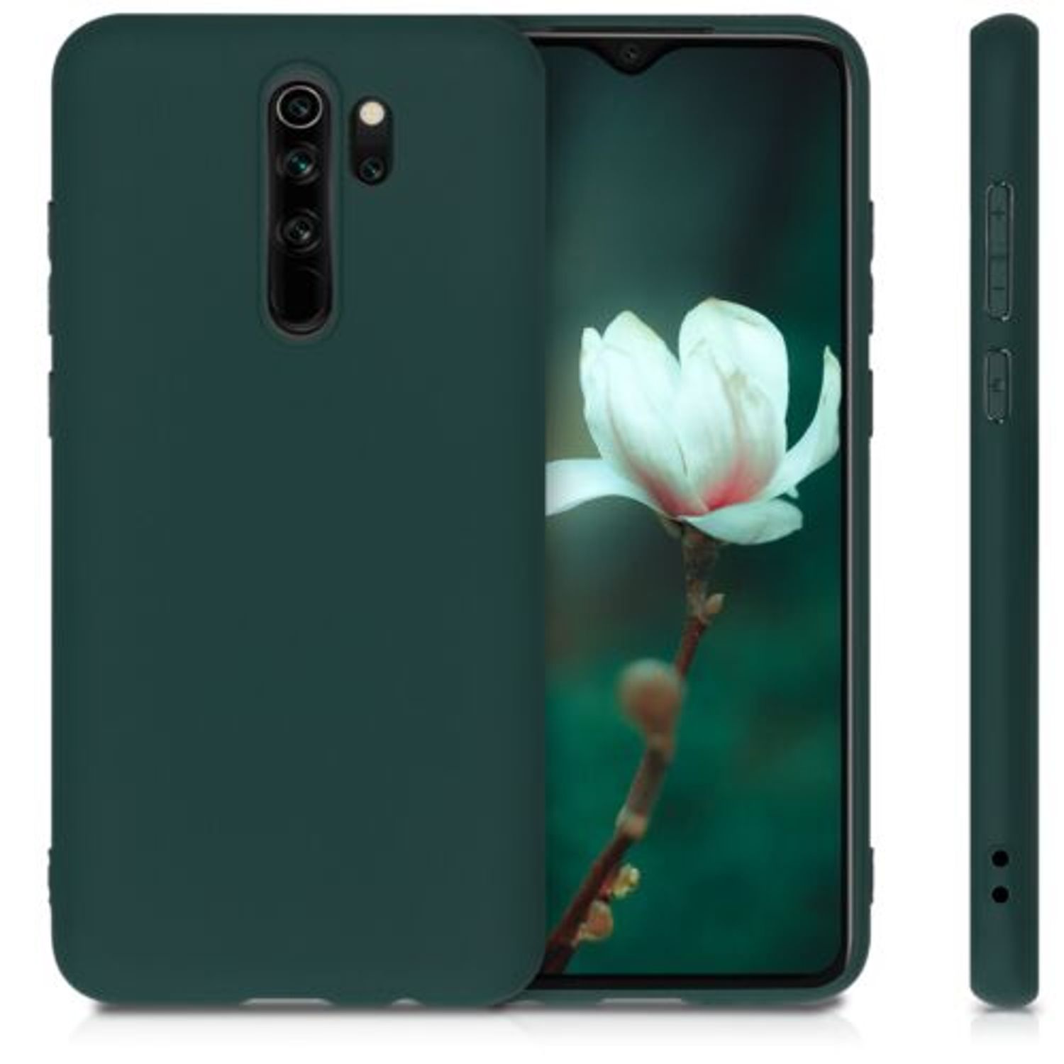 Husa pentru Xiaomi Redmi Note 8 Pro, Silicon, Verde, 50242.169 fotografia produsului View 2 L