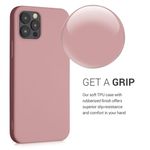 Husa pentru Apple iPhone 12/iPhone 12 Pro, Silicon, Roz, 53844.193, Kwmobile fotografia produsului View 5 S