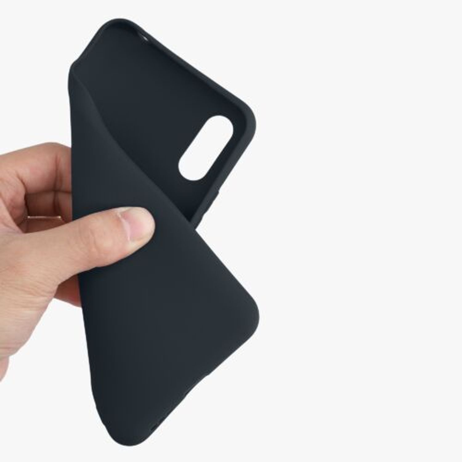 Husa pentru Xiaomi Redmi 9A, Silicon, Verde, 52847.186, Kwmobile fotografia produsului View 7 L