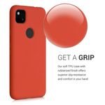 Husa pentru Google Pixel 4a, Silicon, Portocaliu, 52622.218, Kwmobile fotografia produsului View 5 S