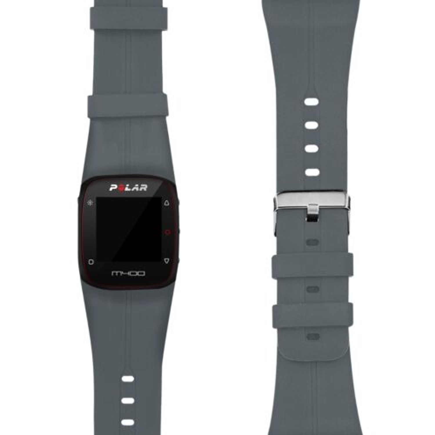 Curea pentru Polar M430/M400, Kwmobile, Silicon, Gri, 43569.73 fotografia produsului View 2 L