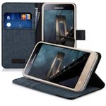 Husa pentru Samsung Galaxy J3 (2016), Textil, Albastru, 38157.17 fotografia produsului View 5 S