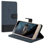 Husa pentru Samsung Galaxy J3 (2016), Textil, Albastru, 38157.17 fotografia produsului View 2 S