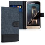 Husa pentru Samsung Galaxy J3 (2016), Textil, Albastru, 38157.17 fotografia produsului