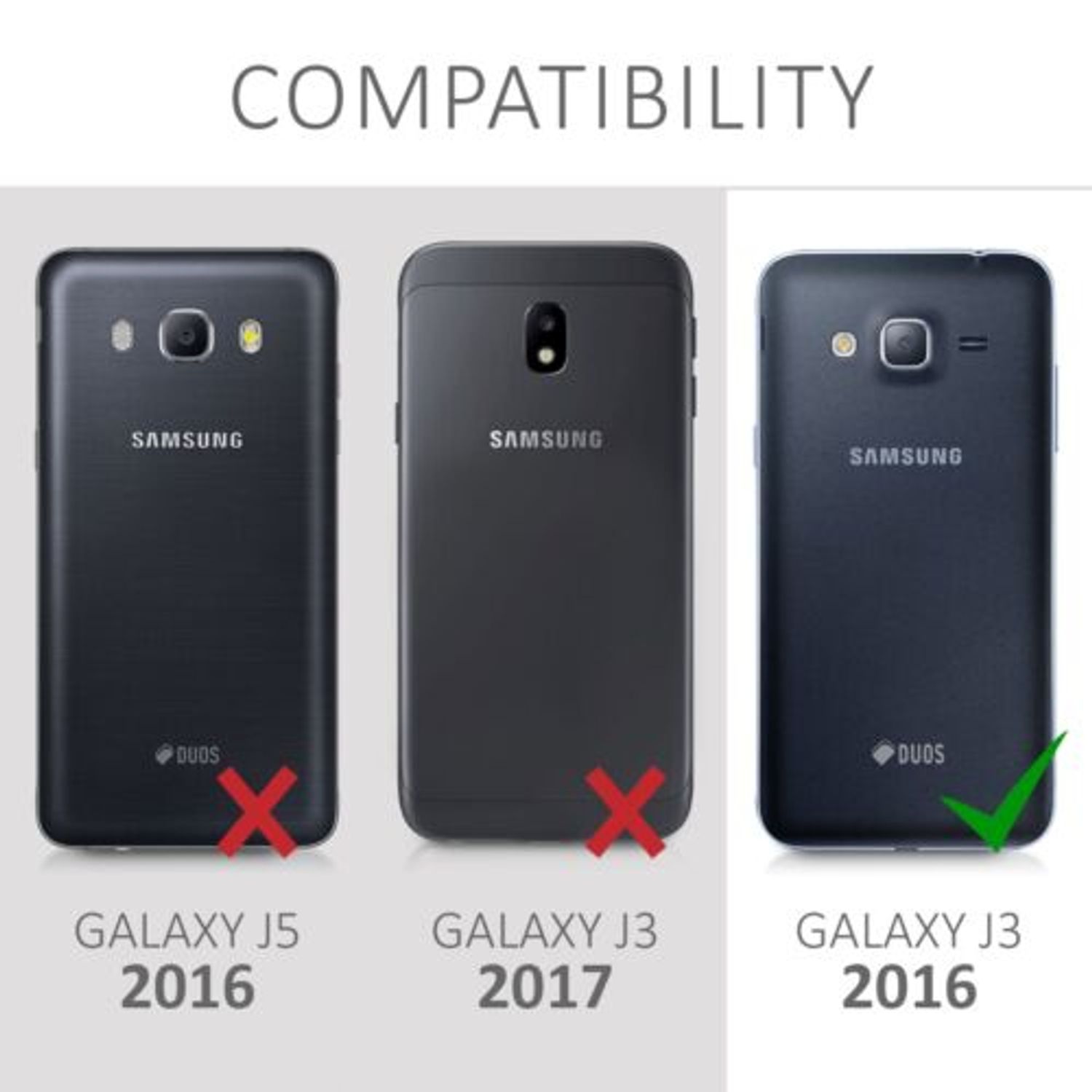 Husa pentru Samsung Galaxy J3 (2016), Textil, Albastru, 38157.17 fotografia produsului View 6 L