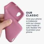 Husa Kwmobile pentru Alcatel 1, Silicon, Violet, 46363.167 fotografia produsului View 3 S