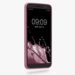 Husa Kwmobile pentru Alcatel 1, Silicon, Violet, 46363.167 fotografia produsului View 2 S