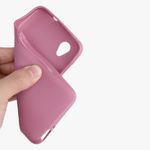 Husa Kwmobile pentru Alcatel 1, Silicon, Violet, 46363.167 fotografia produsului View 6 S