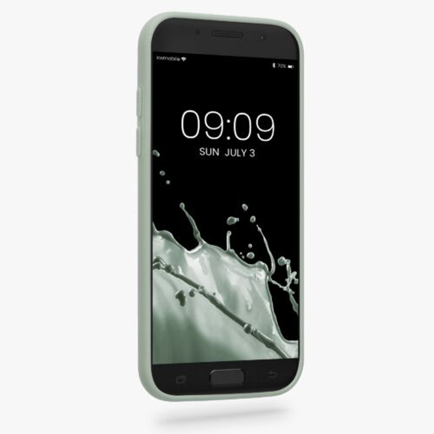Husa Kwmobile pentru Samsung Galaxy A5 (2017), Silicon, Verde, 40717.172 fotografia produsului View 2 L