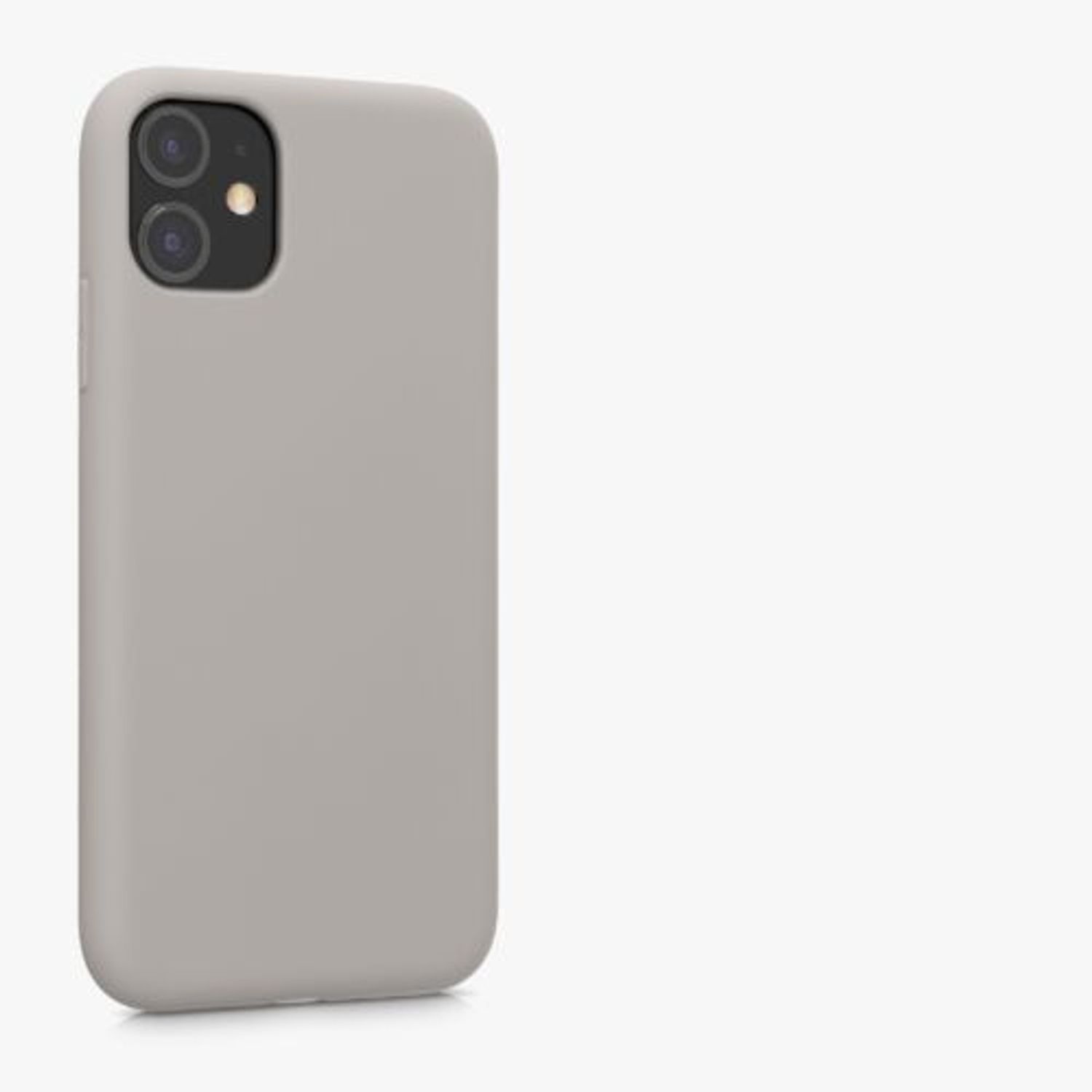 Husa Kwmobile pentru Apple iPhone 11, Silicon, Gri, 50791.43 fotografia produsului View 8 L