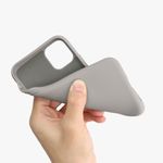 Husa Kwmobile pentru Apple iPhone 11, Silicon, Gri, 50791.43 fotografia produsului View 7 S
