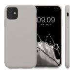 Husa Kwmobile pentru Apple iPhone 11, Silicon, Gri, 50791.43 fotografia produsului