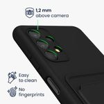 Husa Kwmobile pentru Samsung Galaxy A13, Silicon, Negru, 58144.01 fotografia produsului View 3 S