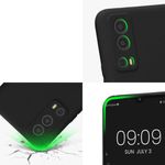 Husa Kwmobile pentru Vivo Y72 5G, Silicon, Negru, 59095.01 fotografia produsului View 7 S