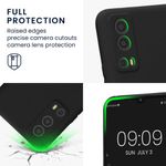 Husa Kwmobile pentru Vivo Y72 5G, Silicon, Negru, 59095.01 fotografia produsului View 3 S