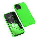 Husa Kwmobile pentru Apple iPhone 12 Pro Max, Silicon, Verde, 52644.44 fotografia produsului