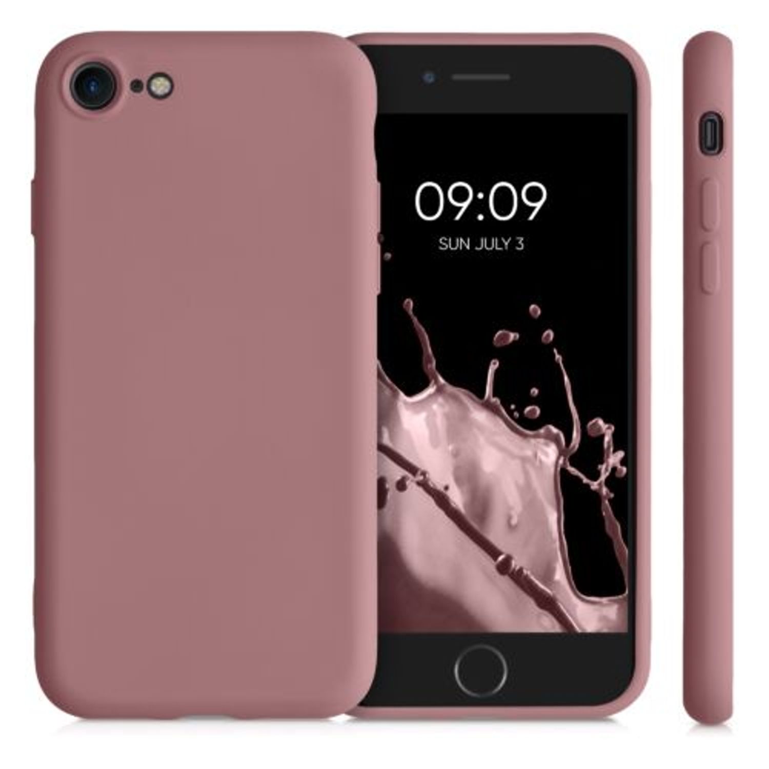 Husa pentru iPhone 8/iPhone 7/iPhone SE 2, Silicon, Roz, 49979.193 fotografia produsului View 2 L