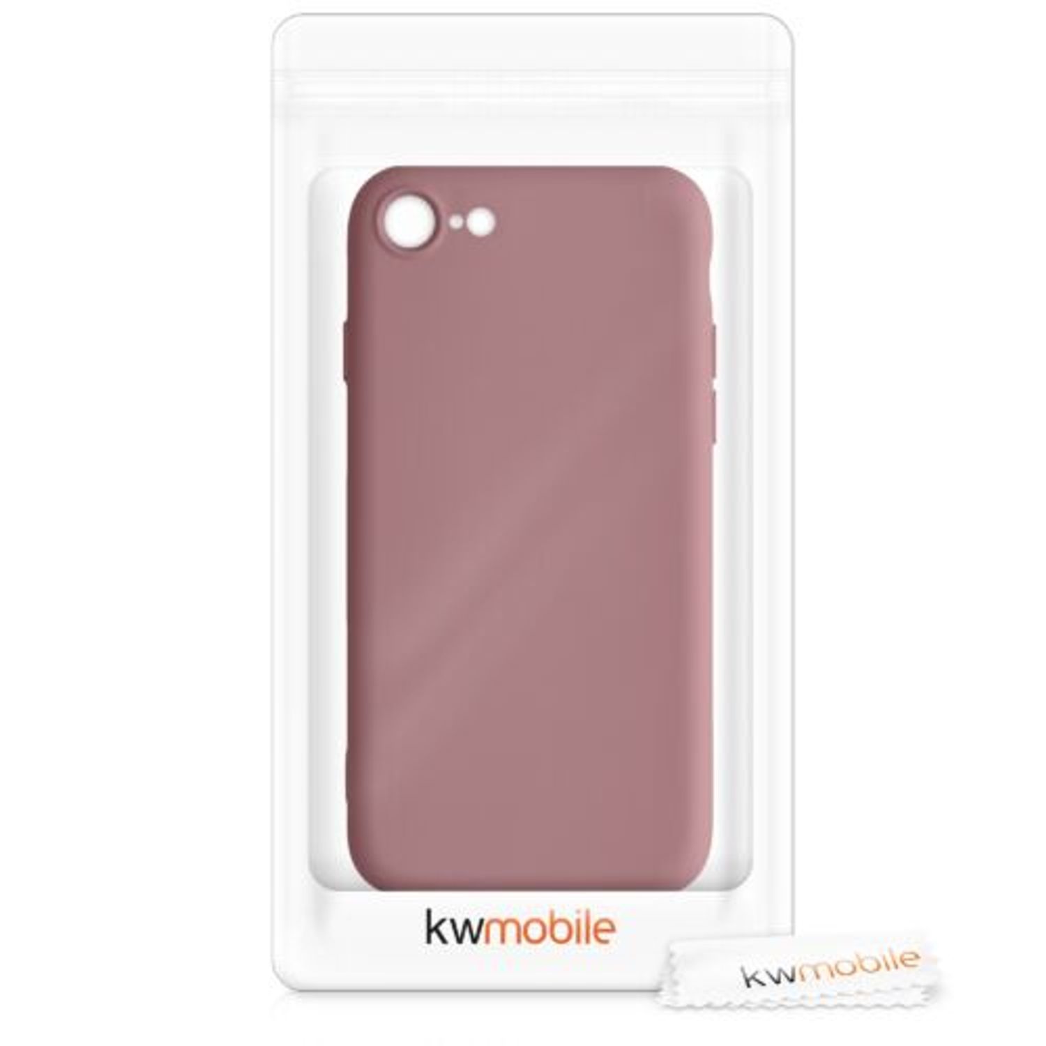 Husa pentru iPhone 8/iPhone 7/iPhone SE 2, Silicon, Roz, 49979.193 fotografia produsului View 7 L