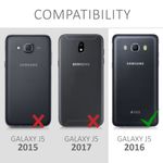 Husa pentru Samsung Galaxy J5 (2016), Silicon, Transparent, 40222.03 fotografia produsului View 6 S