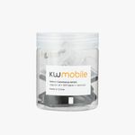 Set 10 Clipsuri pentru documente, Kwmobile, Negru/Transparent, Plastic, 58941.02 fotografia produsului View 8 S
