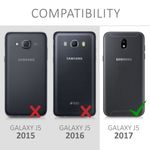 Husa pentru Samsung Galaxy J5 (2017), Piele ecologica, Multicolor, 41163.05 fotografia produsului View 6 S