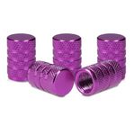 Set 5 Capace pentru valva , Kwmobile, Mov, Metal, 41665.38 fotografia produsului
