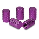Set 5 Capace pentru valva , Kwmobile, Mov, Metal, 41665.38 fotografia produsului View 2 S