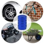 Set 5 Capace pentru valva , Kwmobile, Albastru, Metal, 41665.04 fotografia produsului View 7 S