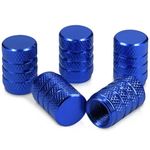 Set 5 Capace pentru valva , Kwmobile, Albastru, Metal, 41665.04 fotografia produsului View 2 S