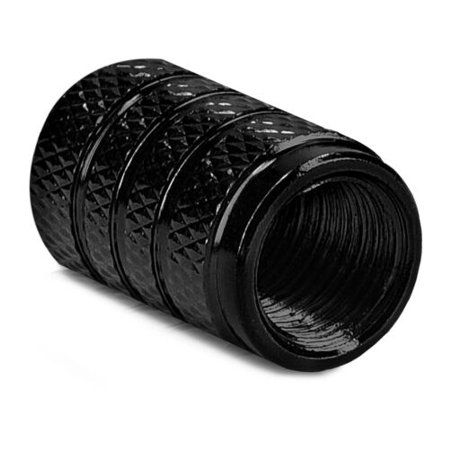 Set 5 Capace pentru valva , Kwmobile, Negru, Metal, 41665.01 fotografia produsului View 4 L