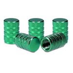 Set 5 Capace pentru valva , Kwmobile, Verde, Metal, 41665.07 fotografia produsului