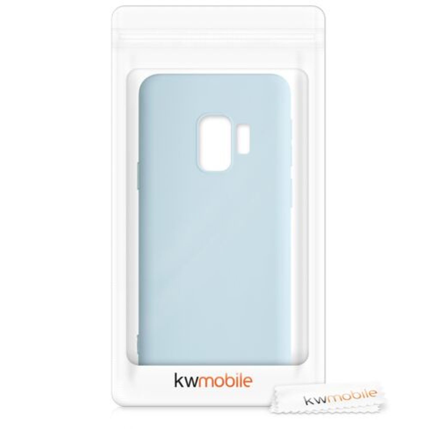 Husa pentru Samsung Galaxy S9, Silicon, Albastru, 44089.177 fotografia produsului View 7 L