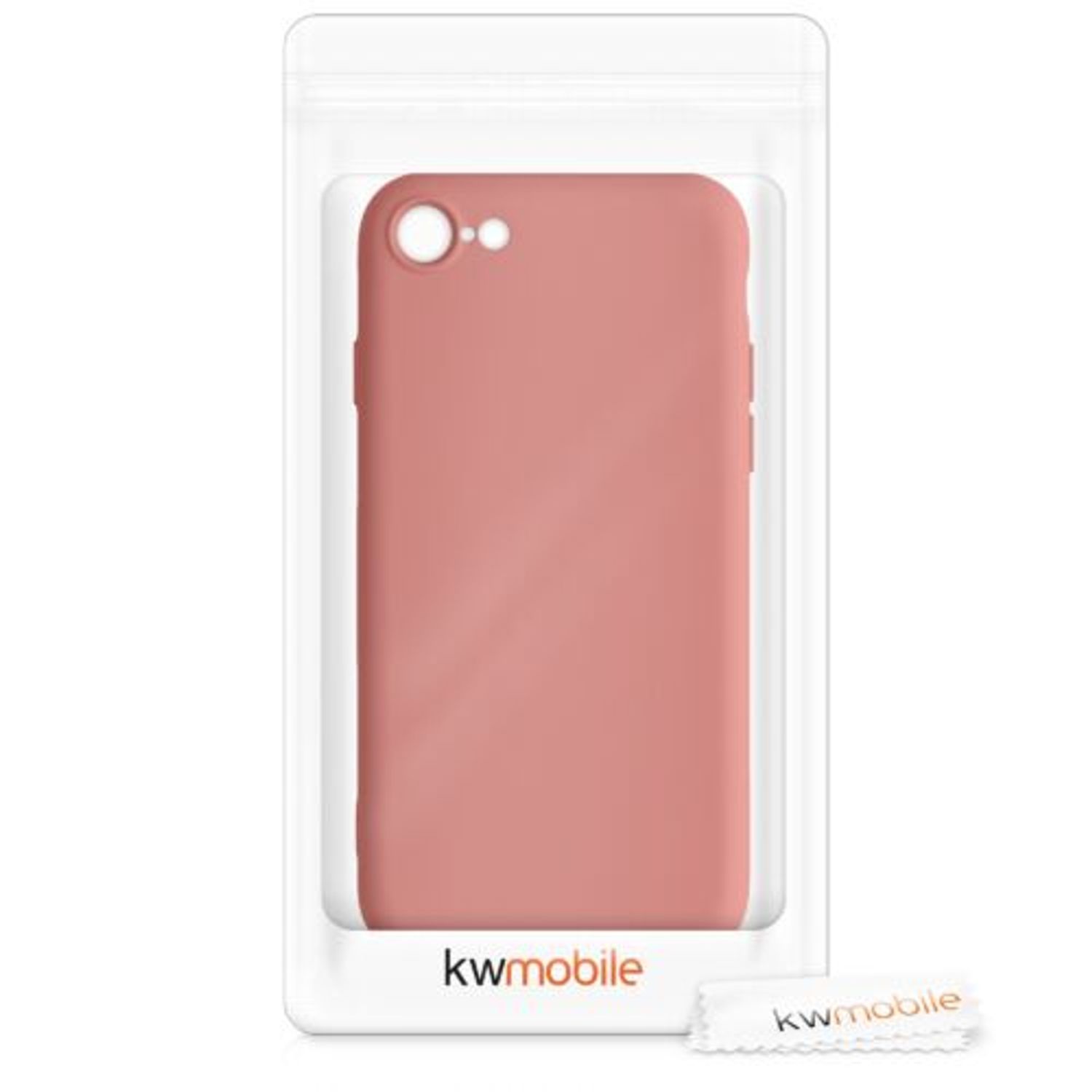 Husa pentru Apple iPhone 8/iPhone 7/iPhone SE 2, Silicon, Roz, 49979.215 fotografia produsului View 7 L