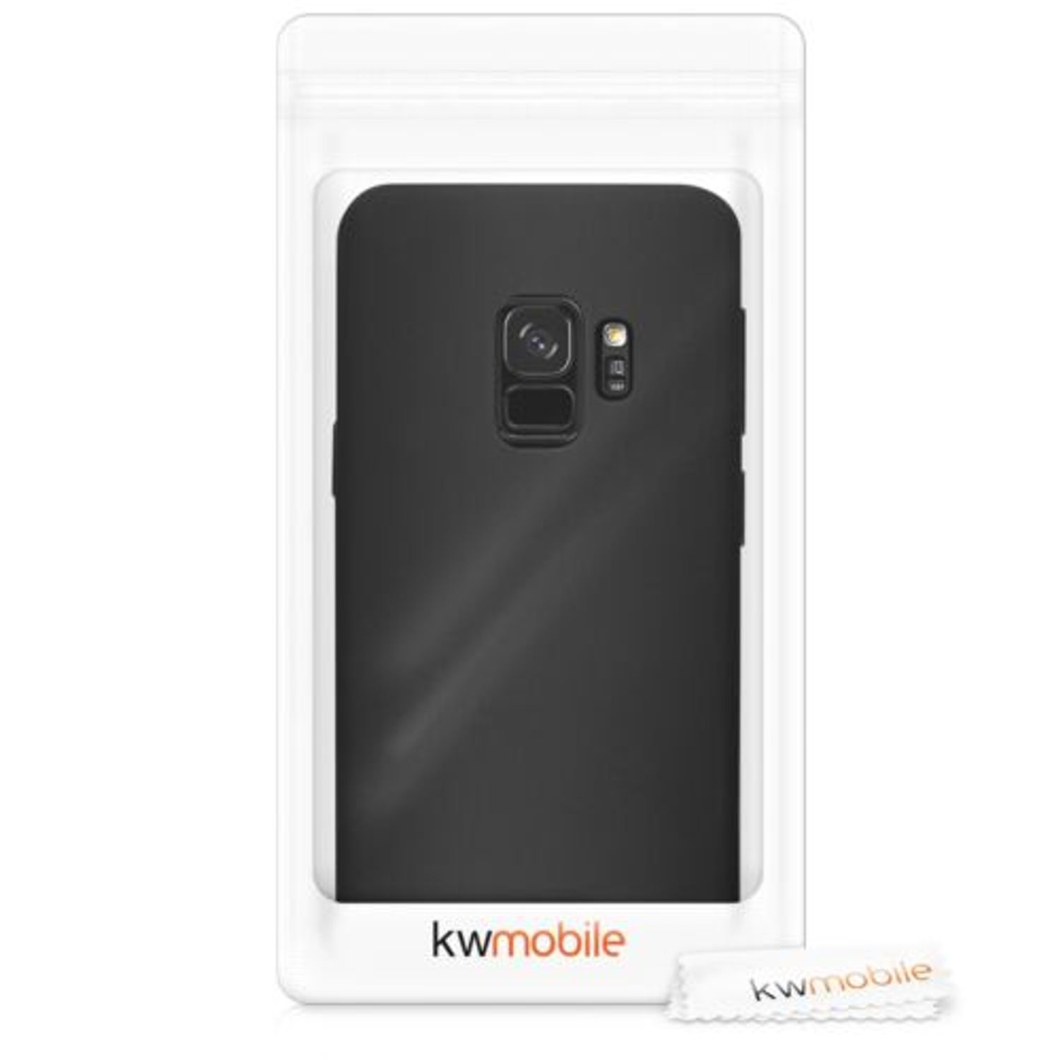 Husa pentru Samsung Galaxy S9, Silicon, Negru, 44089.47 fotografia produsului View 7 L