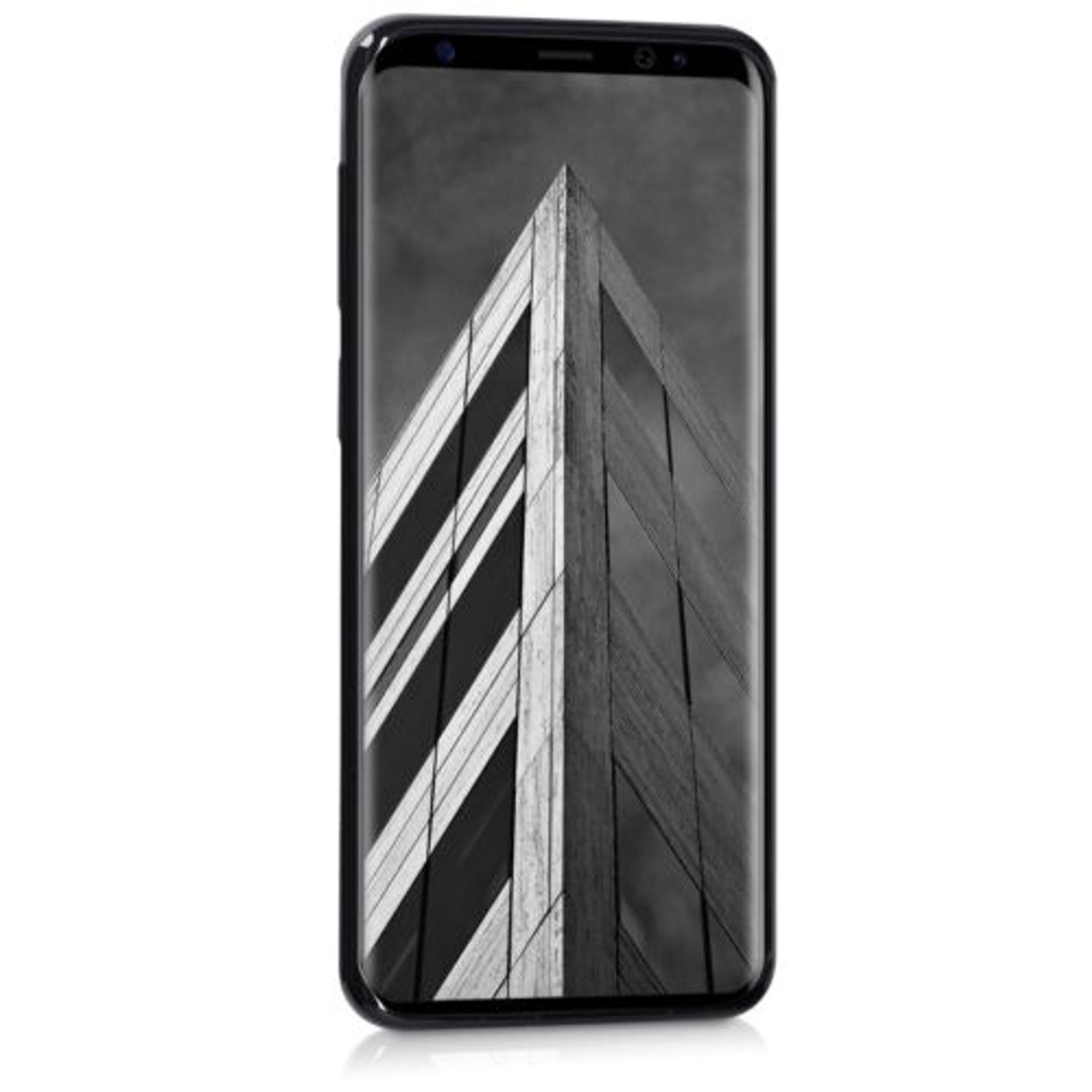 Husa pentru Samsung Galaxy S9, Silicon, Negru, 44089.47 fotografia produsului View 3 L