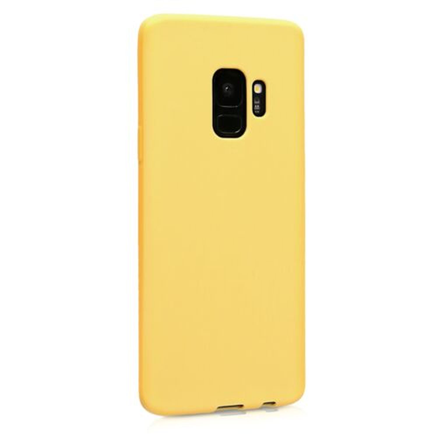 Husa pentru Samsung Galaxy S9, Silicon, Galben, 44089.49 fotografia produsului View 8 L