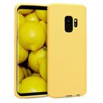 Husa pentru Samsung Galaxy S9, Silicon, Galben, 44089.49 fotografia produsului