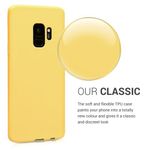 Husa pentru Samsung Galaxy S9, Silicon, Galben, 44089.49 fotografia produsului View 4 S