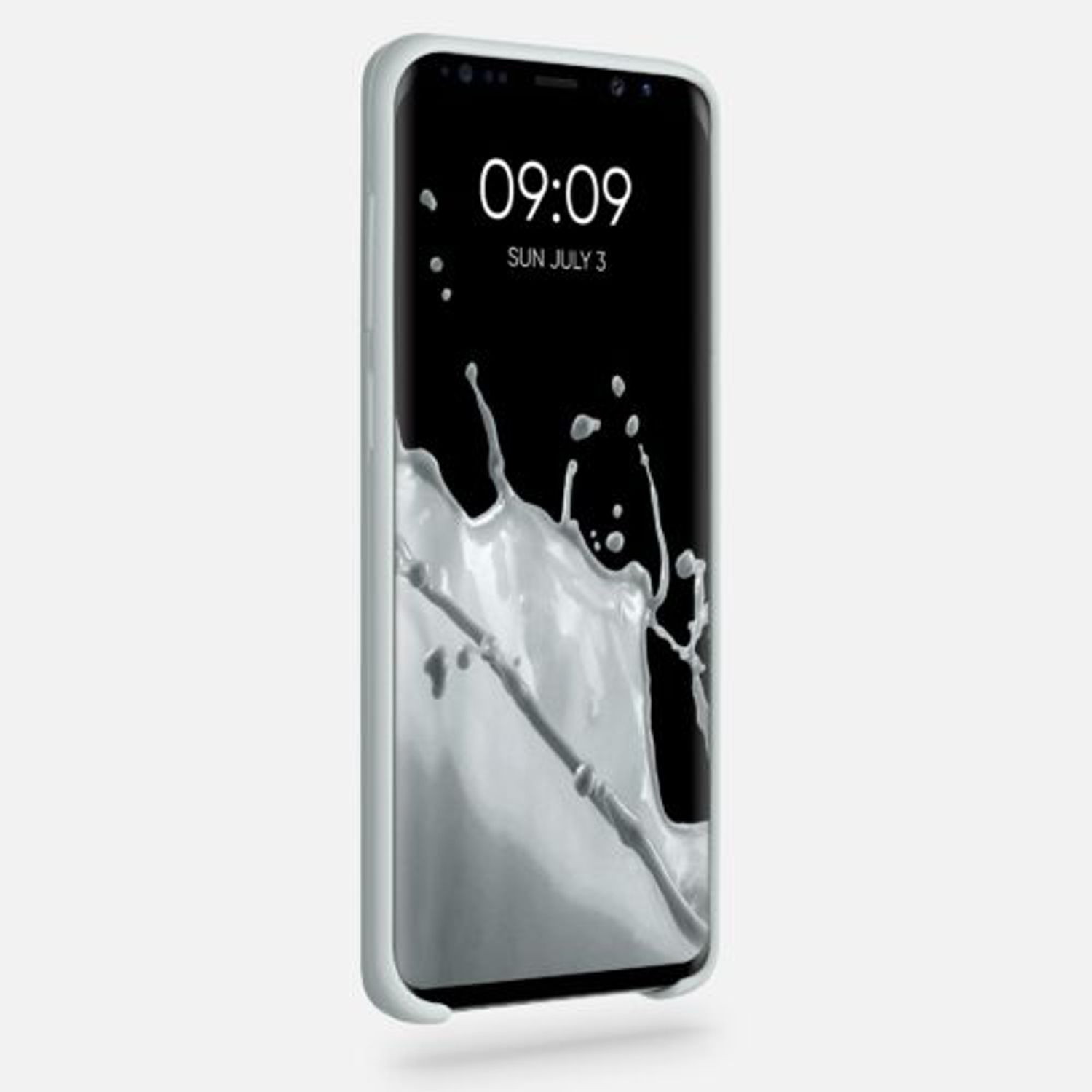 Husa pentru Samsung Galaxy S9 Plus, Silicon, Verde, 44183.70 fotografia produsului View 3 L