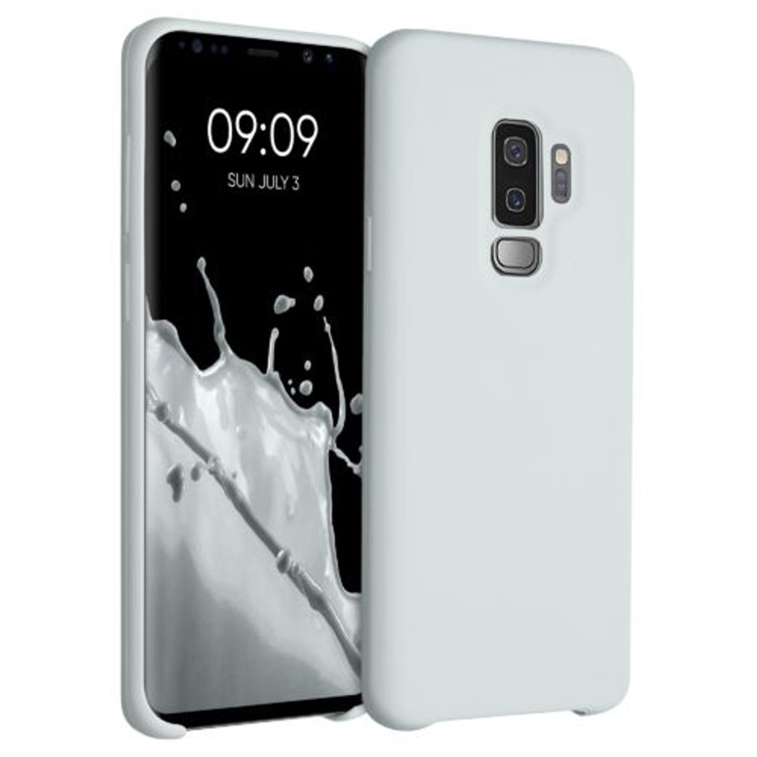 Husa pentru Samsung Galaxy S9 Plus, Silicon, Verde, 44183.70 fotografia produsului