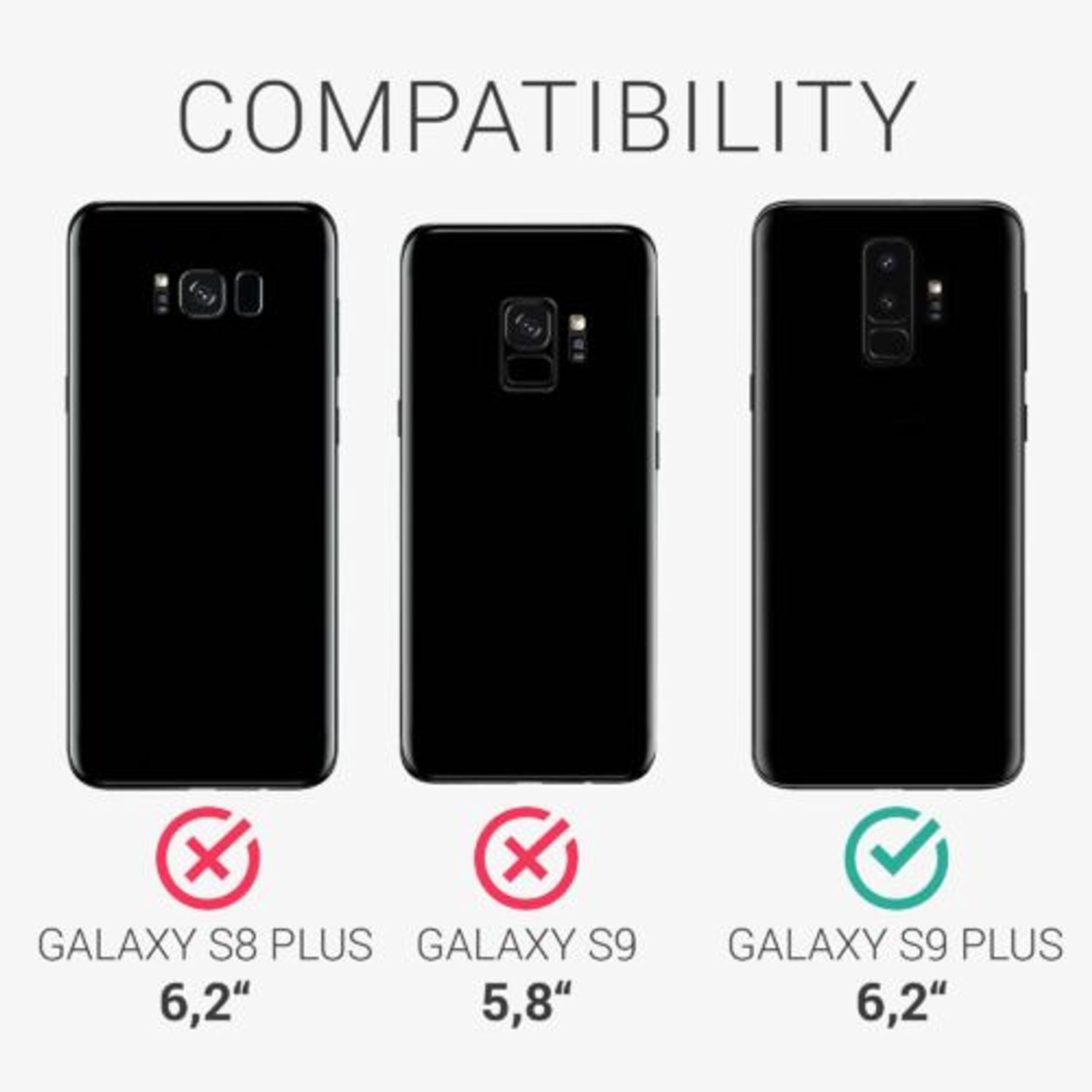 Husa pentru Samsung Galaxy S9 Plus, Silicon, Verde, 44183.70 fotografia produsului View 6 L