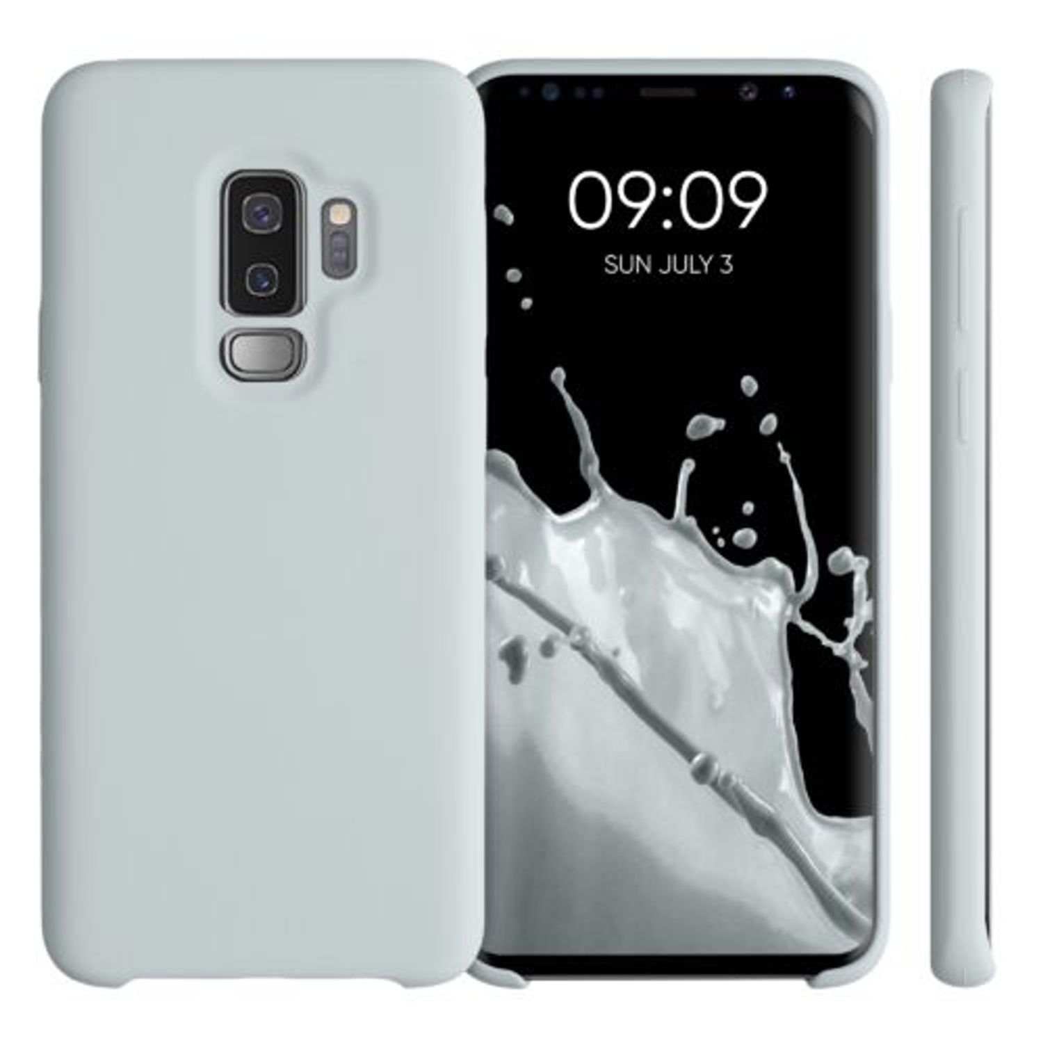 Husa pentru Samsung Galaxy S9 Plus, Silicon, Verde, 44183.70 fotografia produsului View 2 L