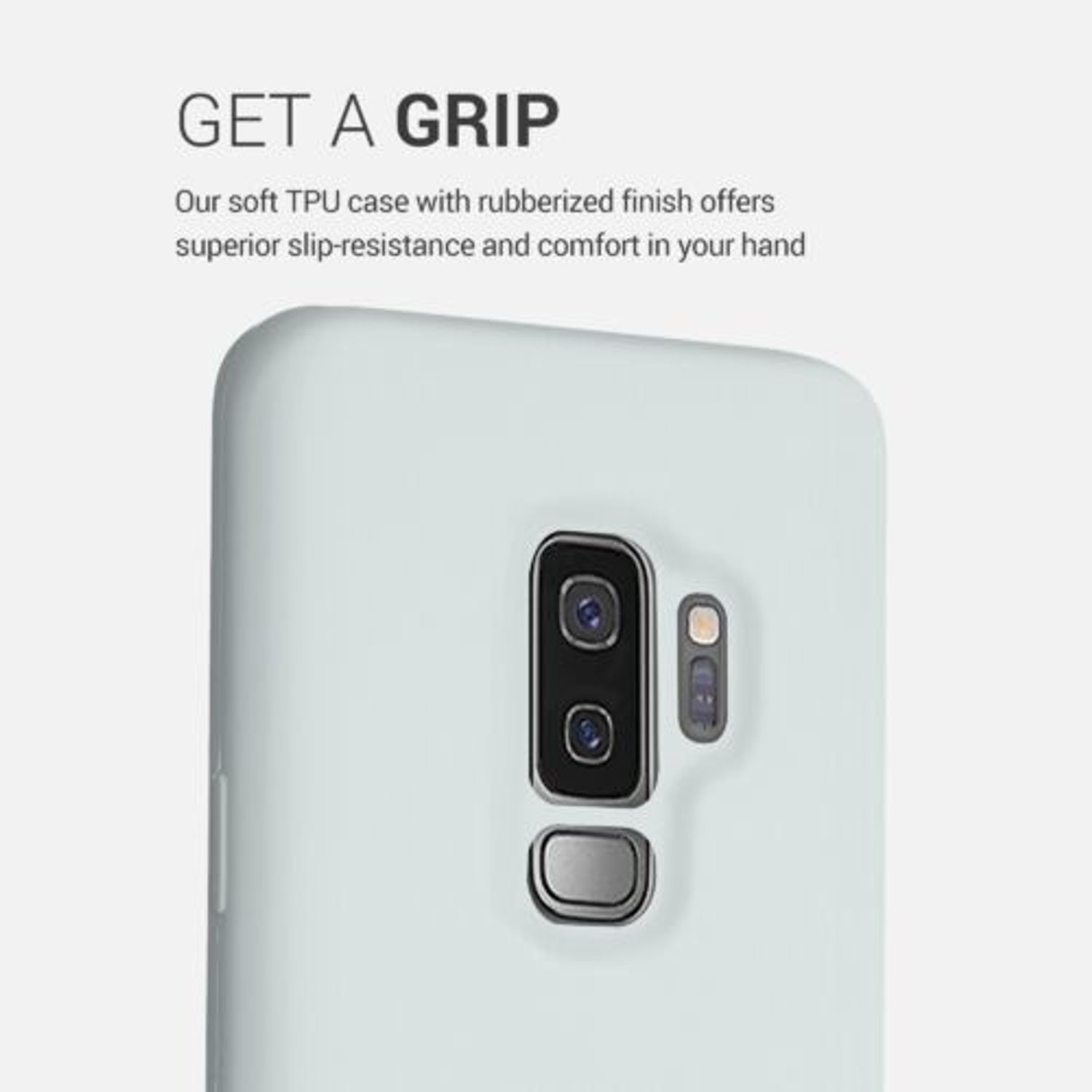 Husa pentru Samsung Galaxy S9 Plus, Silicon, Verde, 44183.70 fotografia produsului View 4 L