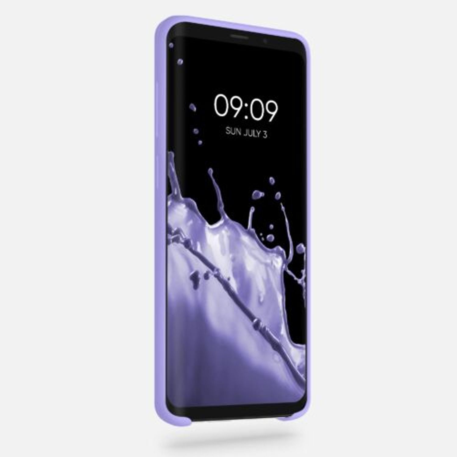 Husa pentru Samsung Galaxy S9 Plus, Silicon, Mov, 44183.108 fotografia produsului View 3 L