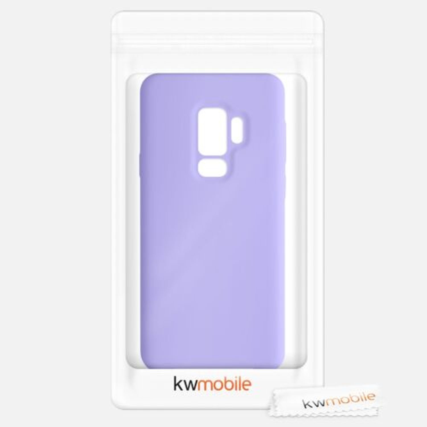 Husa pentru Samsung Galaxy S9 Plus, Silicon, Mov, 44183.108 fotografia produsului View 7 L