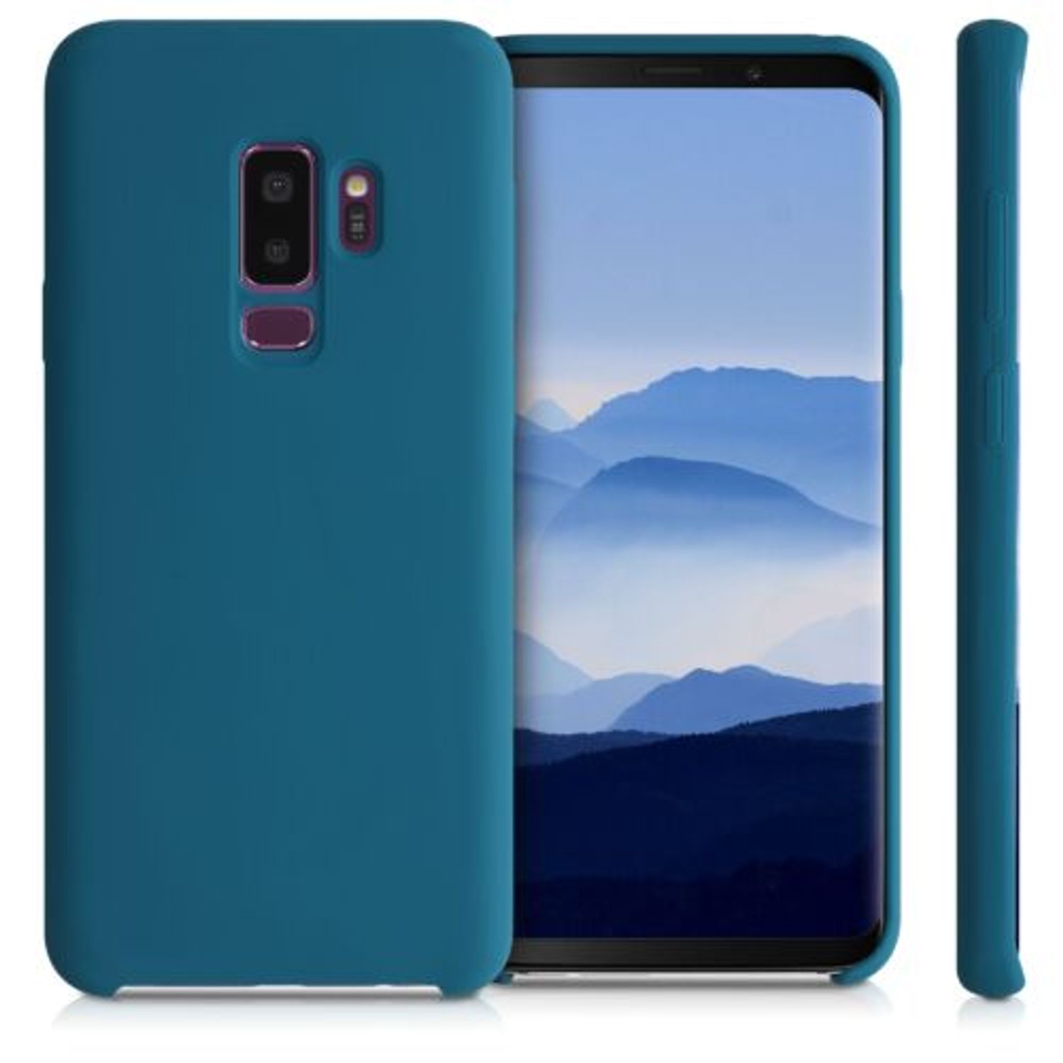 Husa pentru Samsung Galaxy S9 Plus, Silicon, Verde, 44183.57 fotografia produsului View 2 L
