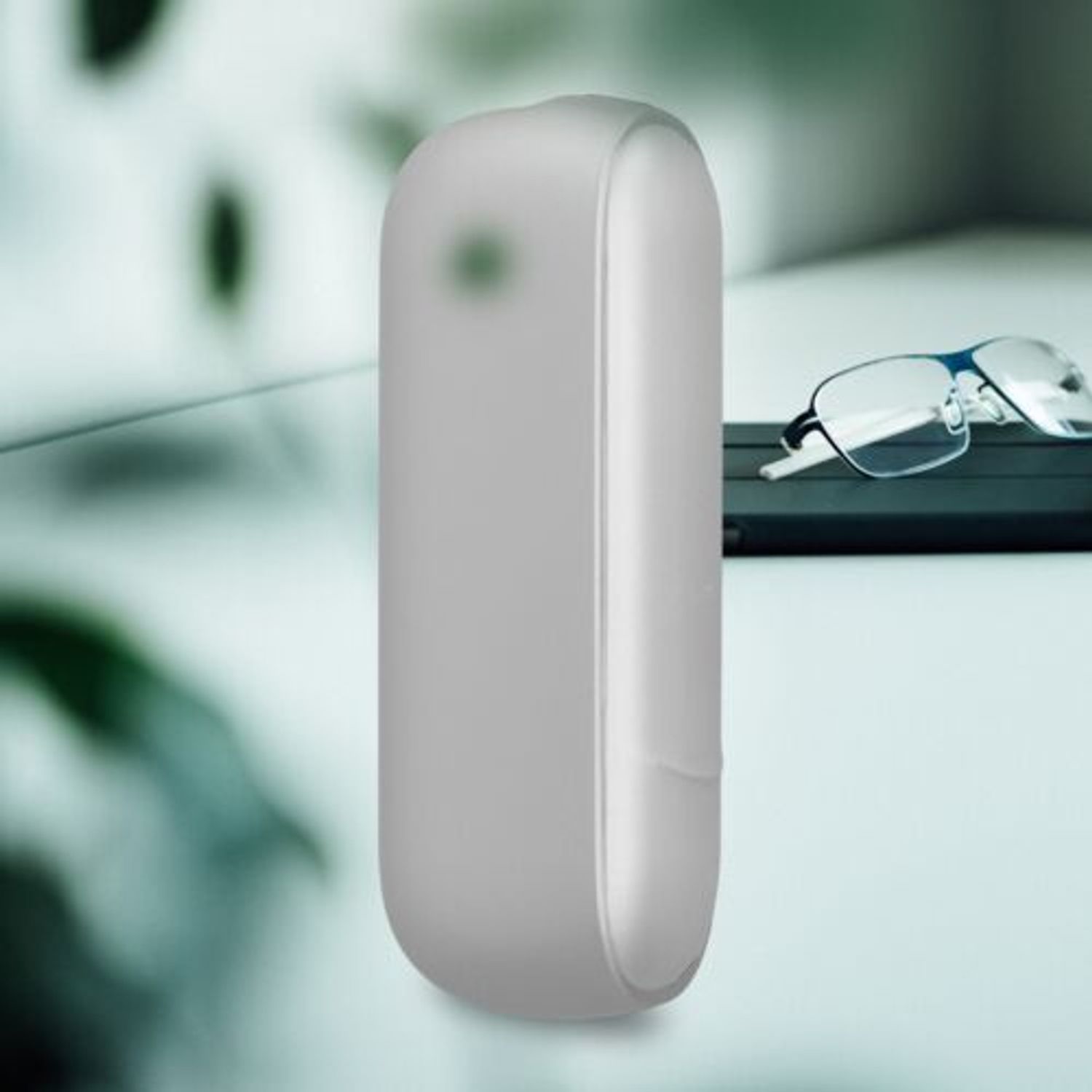 Husa pentru incarcator IQOS 3, Kwmobile, Gri, Plastic, 51262.02 fotografia produsului View 3 L