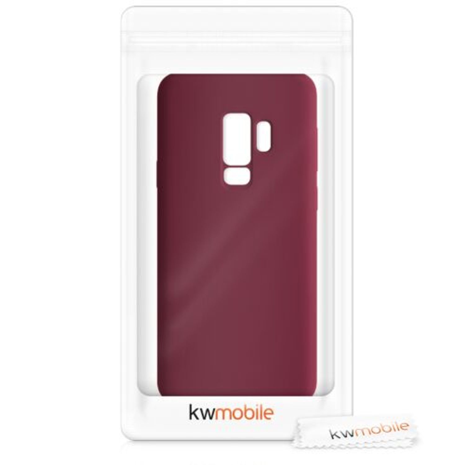 Husa pentru Samsung Galaxy S9 Plus, Silicon, Violet, 44183.209 fotografia produsului View 4 L